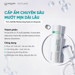 Tinh chất HA Usolab Bio Moisturizing Hyaluron Ampoule 50ml - Dưỡng ẩm, dịu da