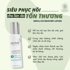 Sữa dưỡng phục hồi da Neova Cu3 Recovery Lotion 100ml - làm dịu da