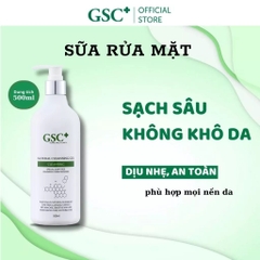 Sữa rửa mặt dạng gel GSC+