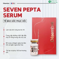 Tế Bào Gốc Phục Hồi, Chống Lão Hóa, Dưỡng Trắng Da Desembre Seven Pepta Serum (10 lọ)