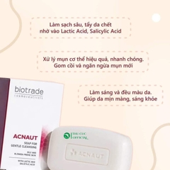 Xà phòng giảm mụn Biotrade Acnaut Soap 100g