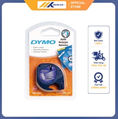 Băng nhãn dán Dymo (LT) nhựa Polyester 12mm x 4m