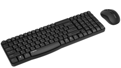 Bộ phím chuột không dây Rapoo X1800S Màu đen