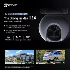 Camera Wifi Ezviz H80F 2K 4MP