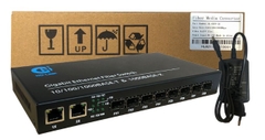 Switch quang 8 cổng SFP + 2 Cổng J45 Gigabit HO-LINK HL-8SFP-2E