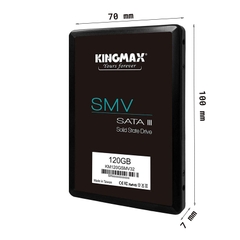 SSD Kingmax 120GB - 2.5'' Sata3, R/W 520/350MB/s, Nand TLC, TBW 60TB, KM120GSMV32