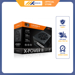 Nguồn máy tính Xigmatek X-Power II X450 (EN41954)-400W, Fan 12cm, 80Plus, kèm dây nguồn