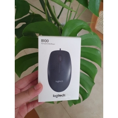 Chuột có dây Logitech B100 800DPI