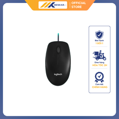 Chuột có dây Logitech B100 800DPI