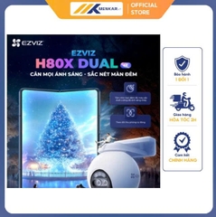 Camera wifi EZVIZ H80x Dual – 8MP 4K FullColor