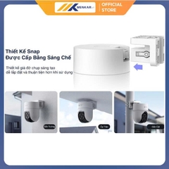 Camera Ngoài Trời Ezviz CS-H8C 4G - kết nối kép: SIM 4G hoặc mạng dây RJ45
