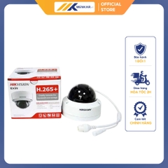 Camera Hikvision DS-2CD1143G0-IUF(C) - IP bán cầu 4.0MP, OK 2.8mm, HN 30m, Mic