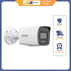 Camera IP Hikvision DS-2CD1T27G0-LUF, IP Thân trụ 2MP Có màu, OK 4mm, Mic, H.265+