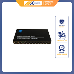 Switch quang 8 cổng SFP + 2 Cổng J45 Gigabit HO-LINK HL-8SFP-2E