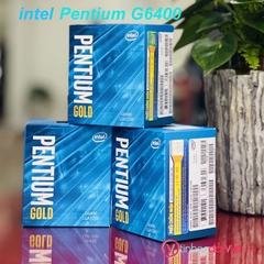 Bộ xử lý Intel® Pentium® Gold G6400 - 2x4.0Ghz, 4MB, 14nm, HD610 350Mhz, 58W, LGA1200, Comet Lake