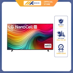 TV thông minh LG NanoCell AI NANO81 4K 65 inch 2024