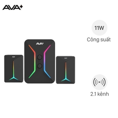 Loa vi tính 2.1 AVA + led mini N171