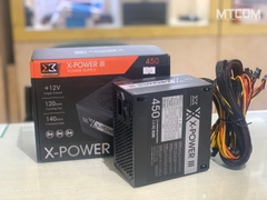 Nguồn máy tính Xigmatek X-Power II X450 (EN41954)-400W, Fan 12cm, 80Plus, kèm dây nguồn