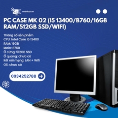Bộ Case máy tính - PC MENKAR PC02 (i5 13400/B760/16GB RAM/512GB SSD/WIFI)