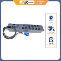 Thanh nguồn PDU 12 ổ cắm chuẩn C13 - MCB20A tiêu chuẩn 19