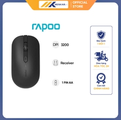 Chuột máy tính không dây Rapoo B30 Silent (Đen)