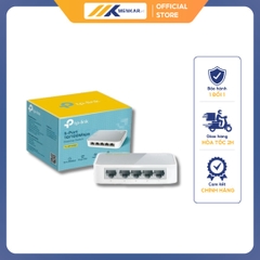 Switch Tplink TL-SF1005D-5 port 10/100Mps, Vỏ nhựa, Nguồn 5v-0.6A