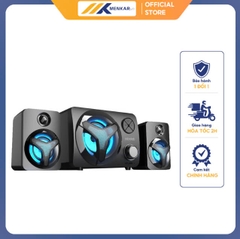 Loa máy tính Microlab U210 - 2.1 kết hợp đèn RGB, Aux, Bluetooth, TF, FM, 11W