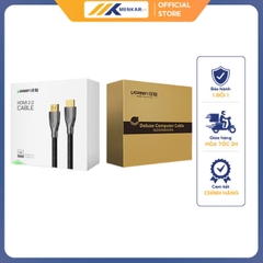 Dây Cáp HDMI 2.0 dài 10m Ugreen 50112 hợp kim kẽm mạ vàng cao cấp