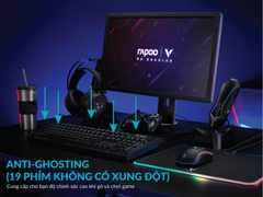 Rapoo V50S – Bàn Phím Giả Cơ Gaming Backlit