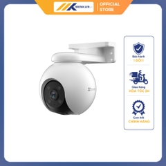 Camera EZVIZ CS-H8 Pro (5Mp) 3K IP Wifi PTZ Ngoài Trời, Hỗ Trợ Màu Ban Đêm
