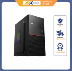 Vỏ case VSP V2882, mATX, 275x170x350 mm, Màu Đen