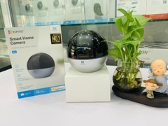 Camera wifi Ezviz E6 3K 5MP, Chống ngược sáng 80db, AI phát hiện người vật, vẫy tay gọi điện