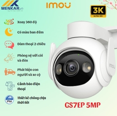 Camera Imou Wifi quay quét Full Color 5MP IMOU IPC-GS7EP-5M0WE