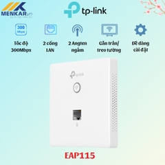 Bộ phát wifi TP-Link EAP115 (Access Point Wi-Fi Gắn Trần Chuẩn N Tốc Độ 300Mbps)