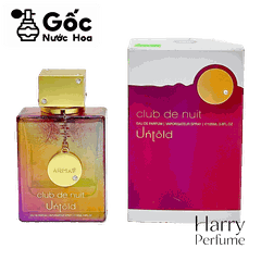 Gốc Armaf - Club de Nuit Untold EDP - Fullbox 15/105ml