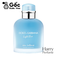 Gốc D&G - Light Blue Pour Homme Eau Intense EDP - Testbox 10/100ml