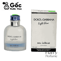 Gốc D&G - Light Blue Pour Homme Eau Intense EDP - Testbox 10/100ml