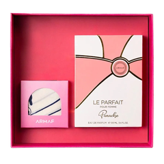 Set Armaf - Le Parfait Panache 105ml + Khăn choàng lụa + Thiệp