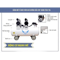 MÁY NÉN KHÍ 50L - 2HP
