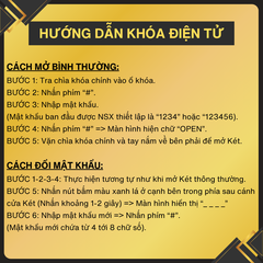 KÉT VIỆT TIỆP K38ĐT_KHOÁ ĐIỆN TỬ_38Kg