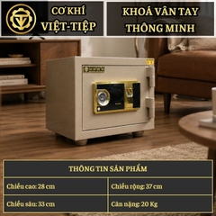 KÉT VIỆT TIỆP K20VT_KHOÁ VÂN TAY_20Kg