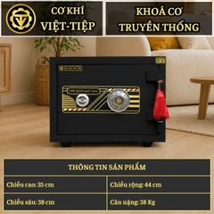 KÉT VIỆT TIỆP K38C_KHOÁ CƠ_38Kg
