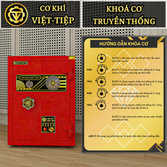 KÉT VIỆT TIỆP K65C_KHOÁ CƠ_55Kg