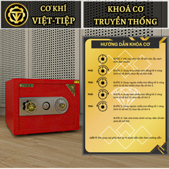 KÉT VIỆT TIỆP K35C_KHOÁ CƠ_35Kg