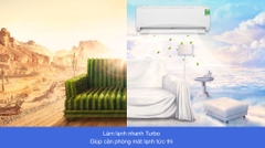Midea  MSAFII-13CRN8 - Non Inverter, 1.5HP (12.000BTU)