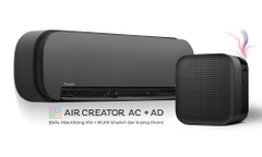 AIR CREATOR - Bộ đôi Máy Lạnh 1HP và Máy lọc không khí khuếch tán hương thơm (Màu Đen)
