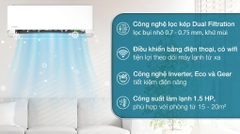 Comfee CFS-13VCB1 - 1.5HP - Máy lạnh Inverter Cao Cấp