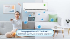 Panasonic CU/CS-XU18ZKH-8 Cao cấp - Inverter - ( 18.000BTU )