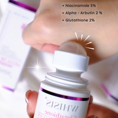Lăn khử mùi dưỡng trắng da trị thâm Whisis Glutathione 50ml