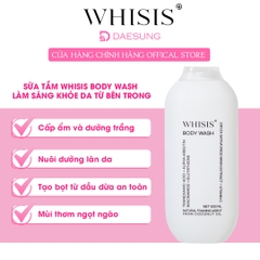 Sữa tắm Whisis Body Wash Làm sáng khỏe da từ bên trong 500ml